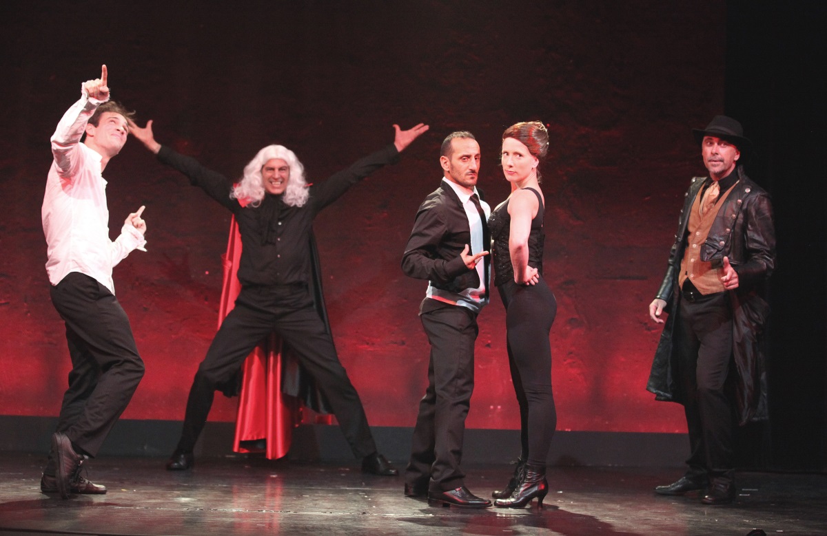 Théâtre train fantôme Les Mains d'Or