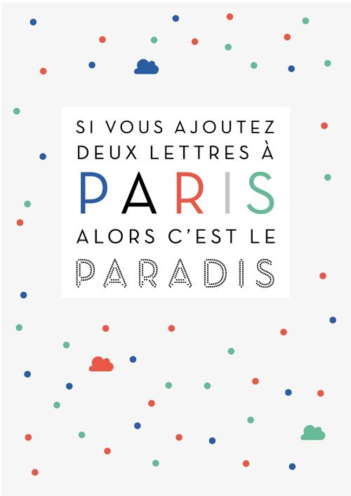 Happy Friday, Good bye Paris